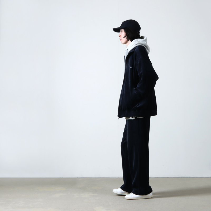 Fresh Service (フレッシュサービス) VELOUR JERSEY BLOUSON / ベロア