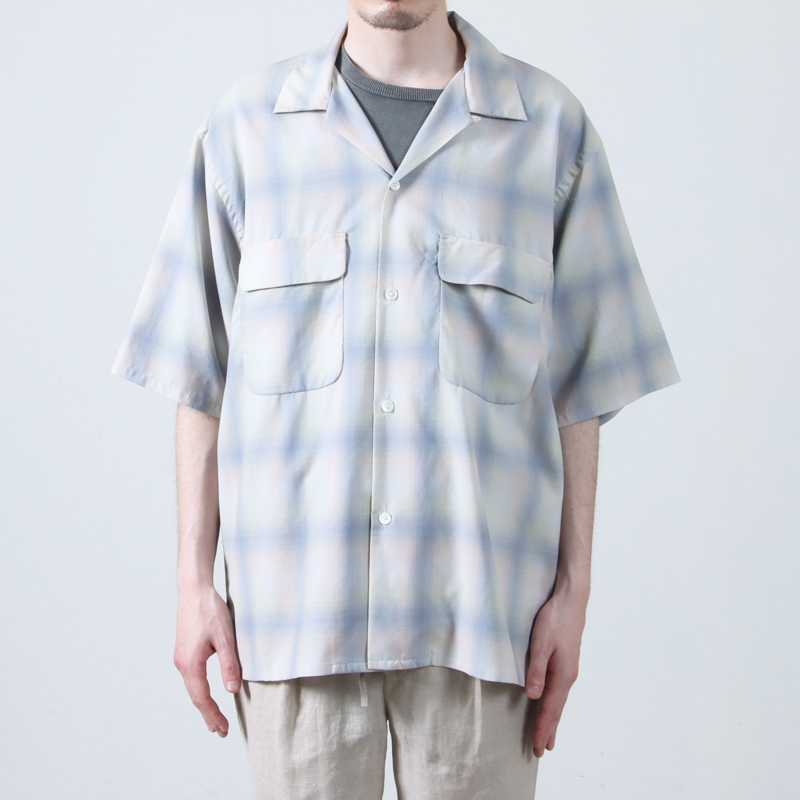KAPTAIN SUNSHINE (キャプテンサンシャイン) Open Collared SS Shirt