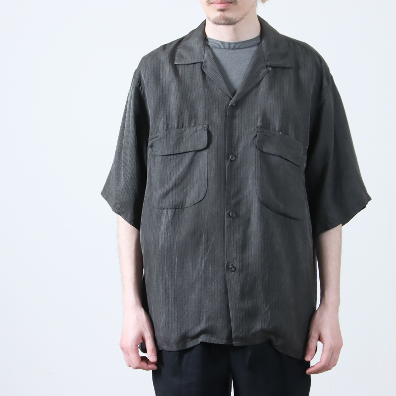 KAPTAIN SUNSHINE (キャプテンサンシャイン) Open Collared SS Shirt