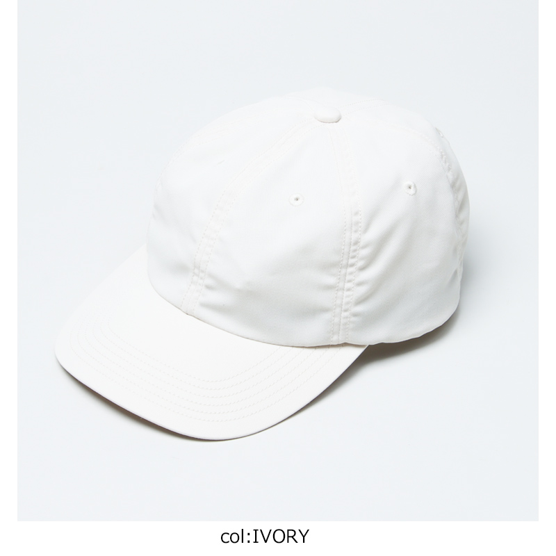 KIJIMA TAKAYUKI (キジマタカユキ) POLY COTTON ELASTIC BACK 6PANEL