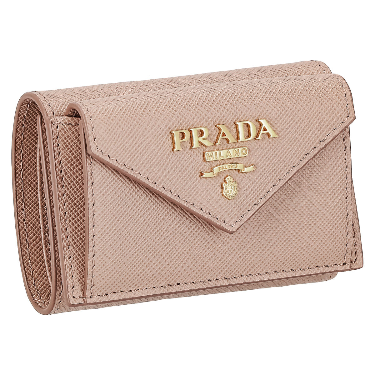 プラダ PRADA 財布 三つ折り財布 折りたたみ財布 小銭入れ付き PR