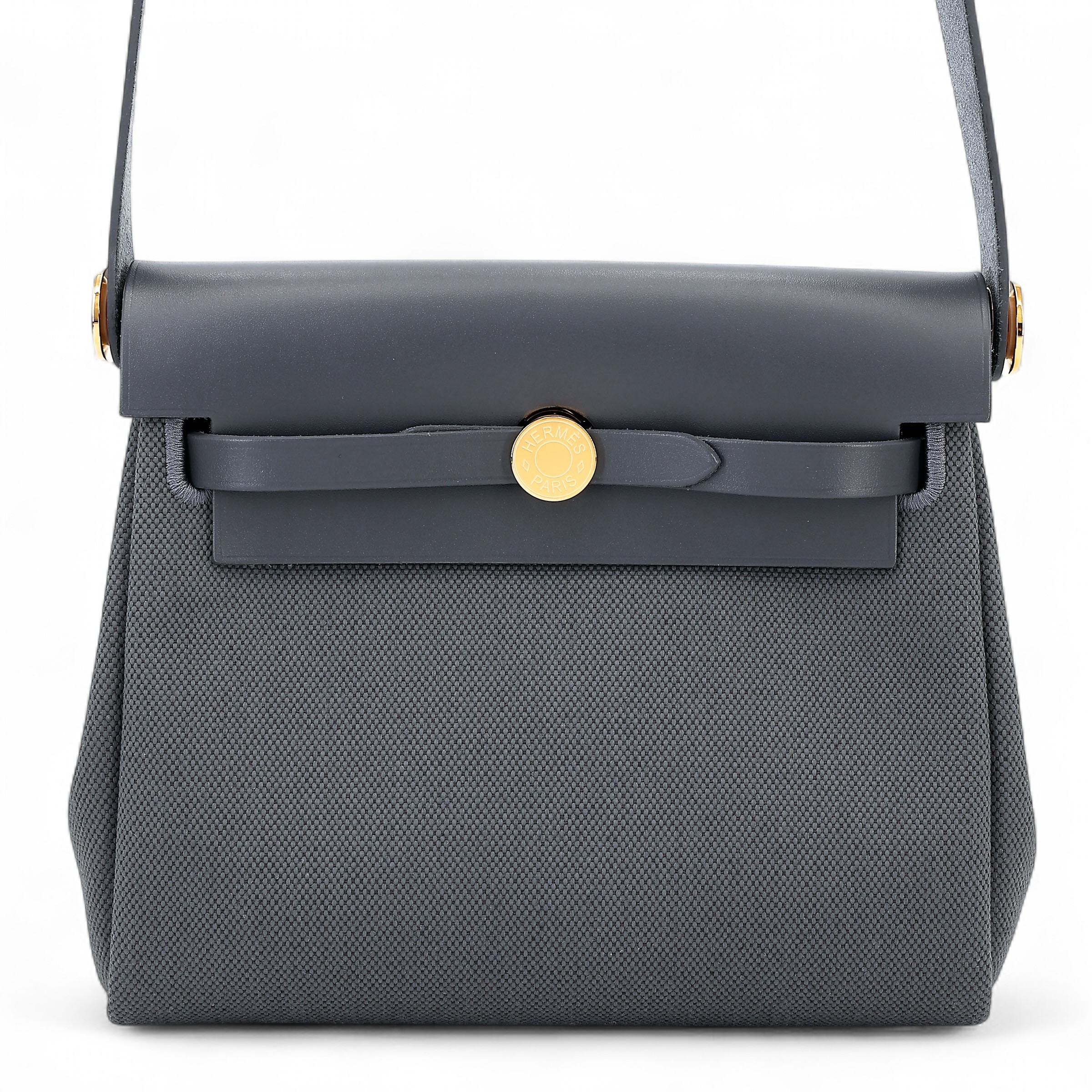 ランク N 新品 HERMÈS エルメス エールバッグジップ ミニ 20 ブルー