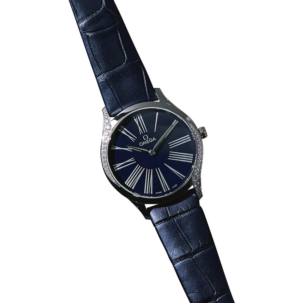 OMEGA/オメガ デ・ヴィル トレゾア （アリゲーターベルト・ネイビー