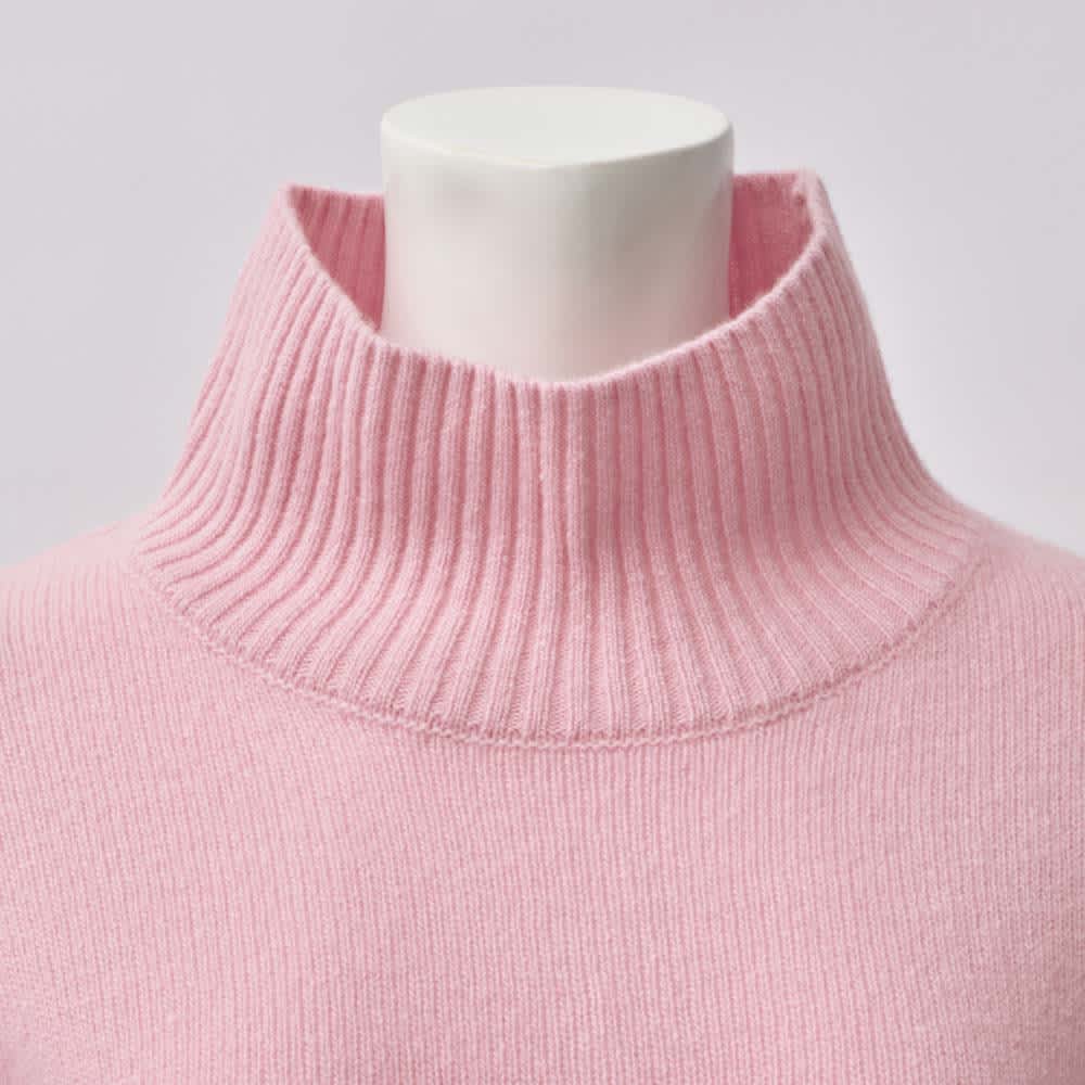 ウールカシミヤ ハイネック ニットプルオーバー 通販 - ディノス