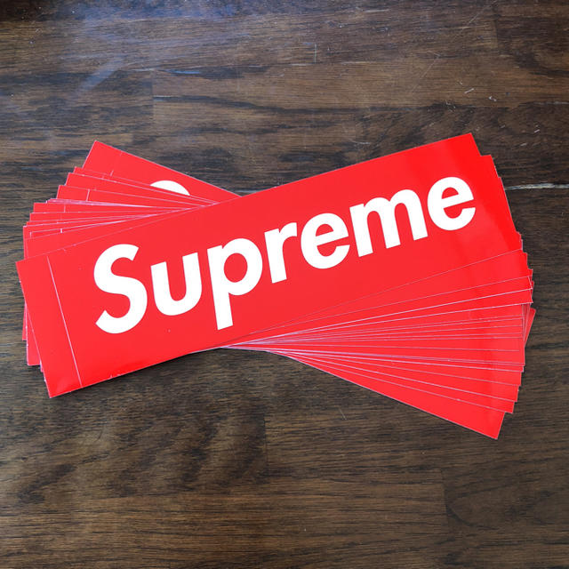 Supreme - Supreme ボックスロゴステッカー (1枚の価格)の通販 by