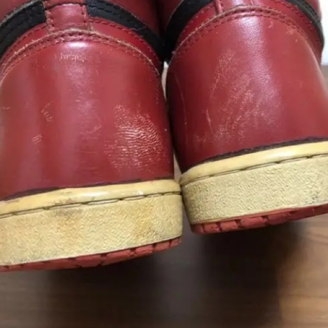 NIKE - 85年製 ナイキ AIR JORDAN 1 エアジョーダン 1 オリジナル 黒赤