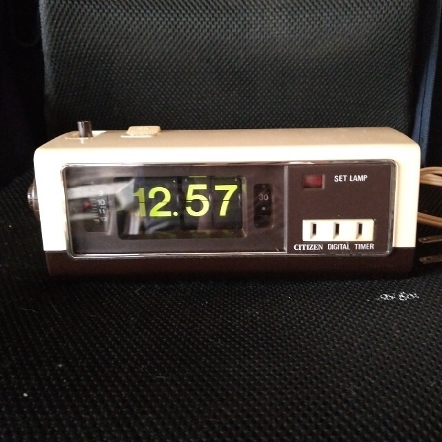 CITIZEN - CITIZENデジタルタイマー(パタパタ時計+タイマー)5RT002の