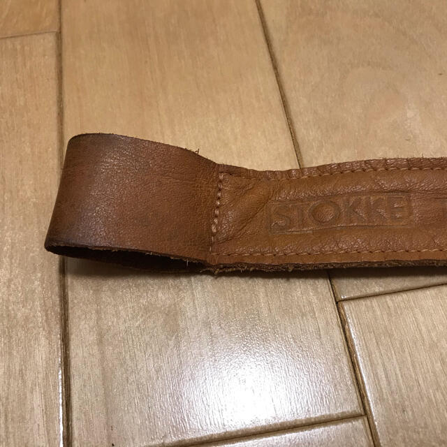 Stokke - ストッケ トリップトラップ 旧型ベビーガード 革ベルト付きの