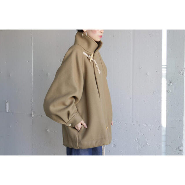 HYKE - 希少HYKE ハイク ダッフル コート ウール ジャケット サイズ1の