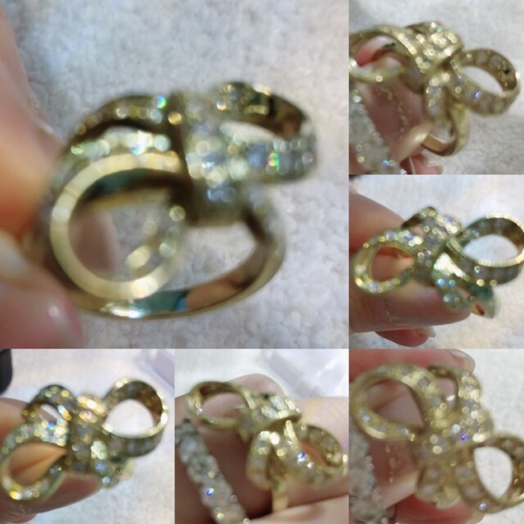 Tiffany & Co. - 超美品☆ティファニー Tiffany ボウ リボン リング 50