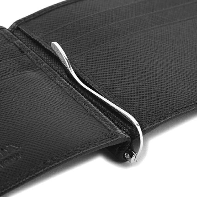 PRADA - 新品 プラダ PRADA マネークリップ サフィアーノ