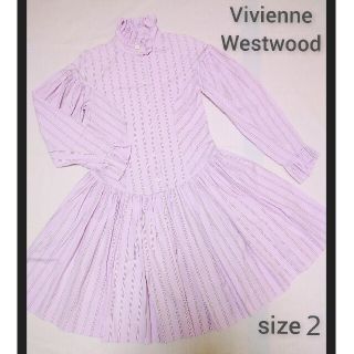 Vivienne Westwood（ひざ丈ワンピース ・ ピンク/桃色系）のフリマ