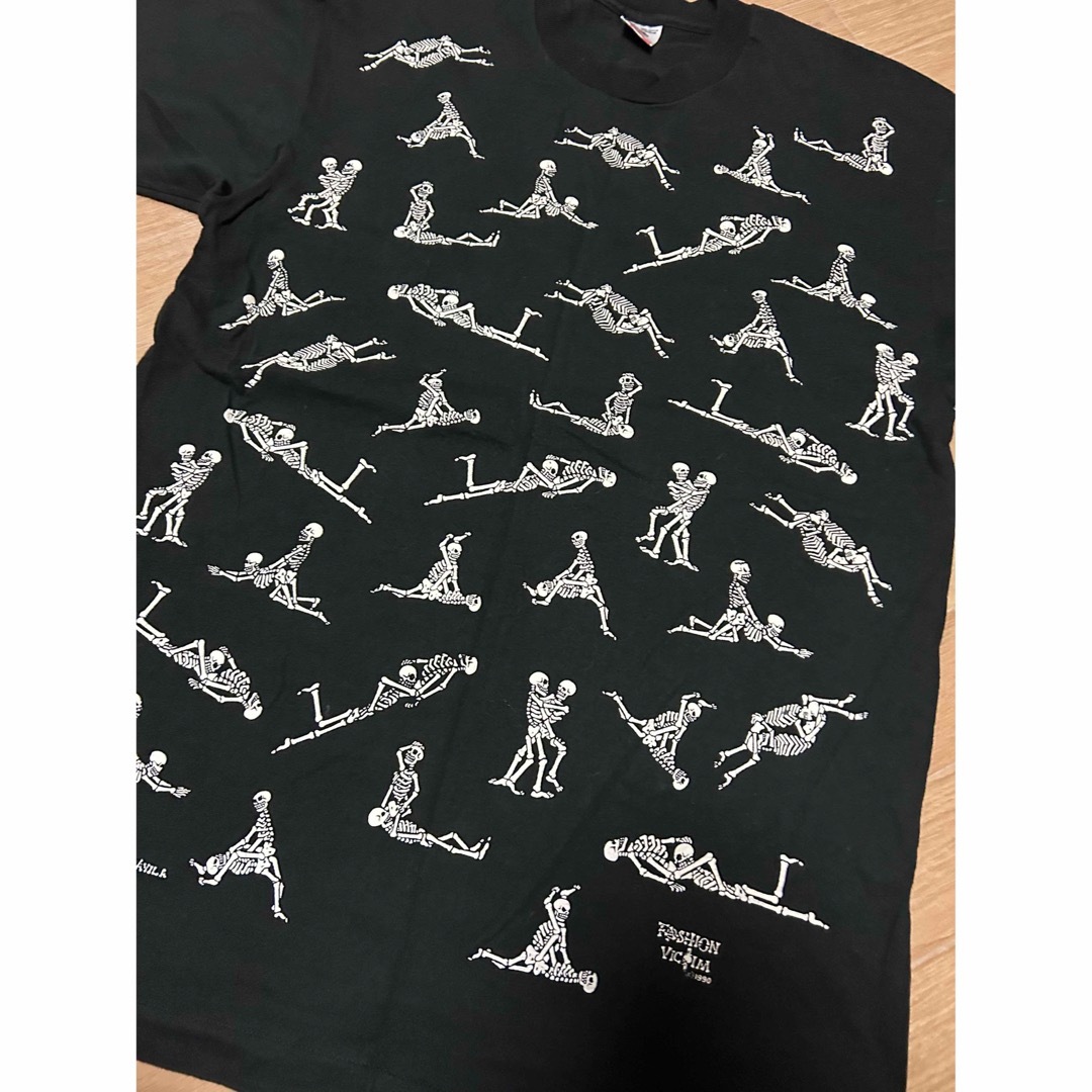 良品 90s USA製 FASHION VICTIM スカル 48手 Tシャツの通販 by BUMBO