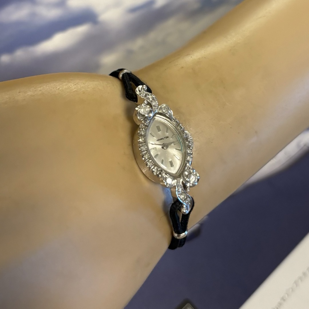 Hamilton - Hamilton ハミルトン レディース アンティーク時計 14K純正