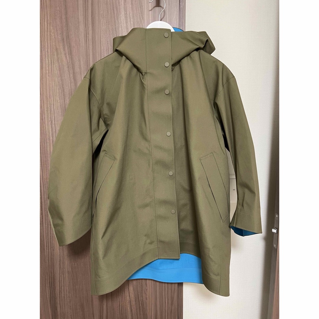 UNIQLO - UNIQLO マルニ ブロックテックハーフコート カーキ Sの通販