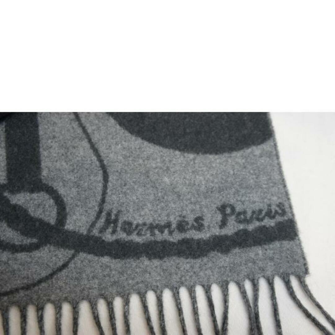HERMES エルメス/カシミヤ100%マフラー/クリッククラック/ブランド