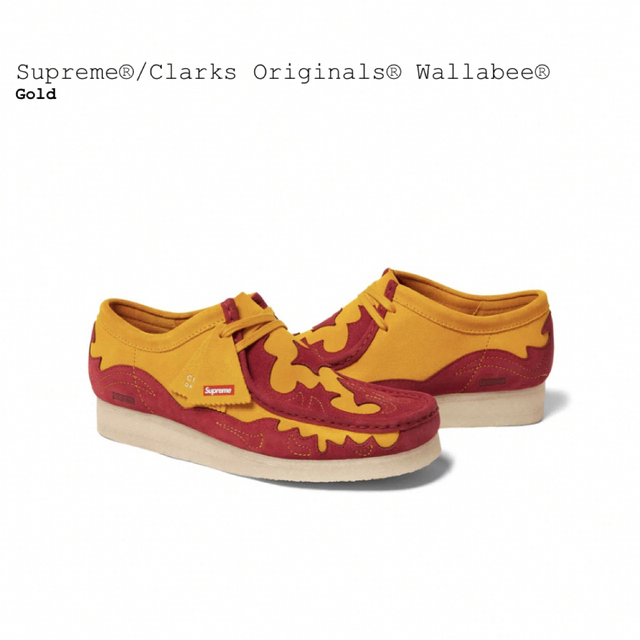 Supreme - supreme×クラークス ワラビーの通販 by G,Sshop