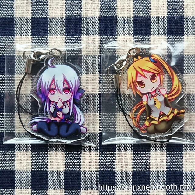 ボカロ 弱音ハク 亞北ネル 亜種 派生 アクリルストラップ【きめらぶー