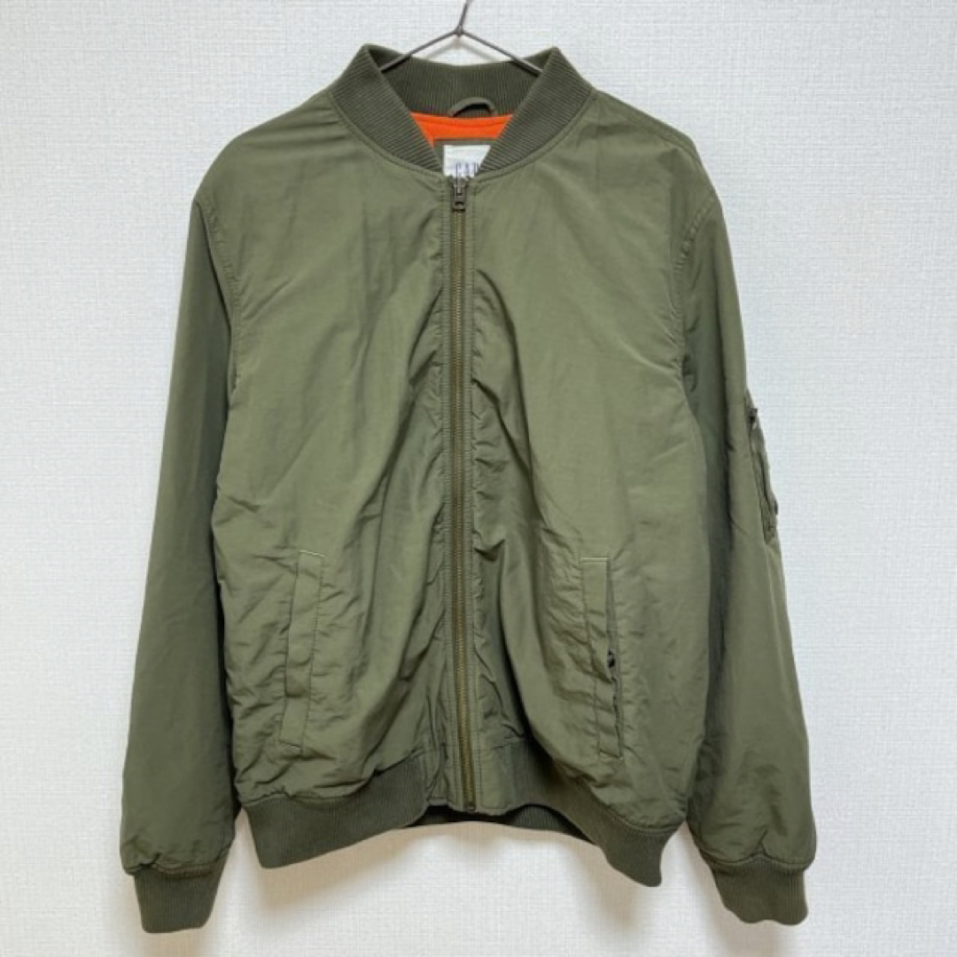 GAP - GAP MA-1 フライトジャケット ミリタリー M カーキグリーンの