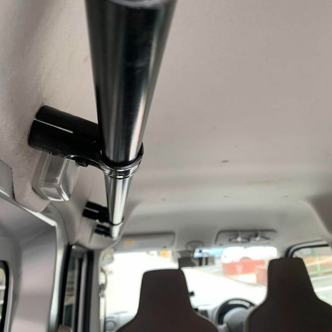 安心の国内加工アルミ製 軽量で高強度 イレクターパイプ N-VAN 10個の