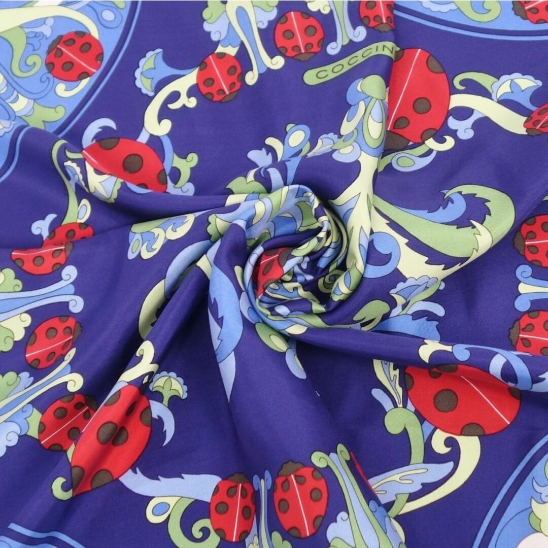 HERMES - 美品 Vintage エルメス HERMES スカーフ カレ90 COCCINELLES