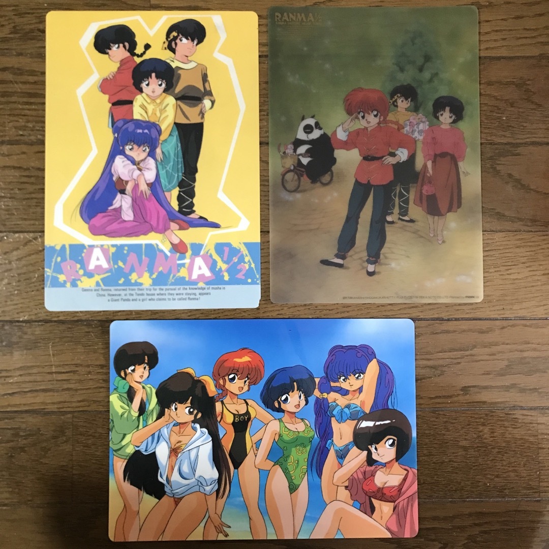 らんま1/2の下敷き3枚の通販 by ペンギンハウス｜ラクマ