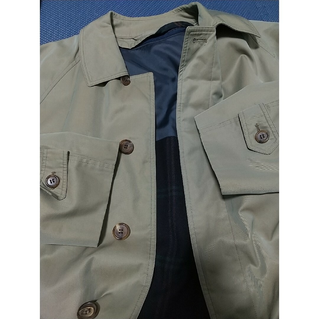 D'URBAN - DURBAN ライナー付き ステンカラーコート ロングコート