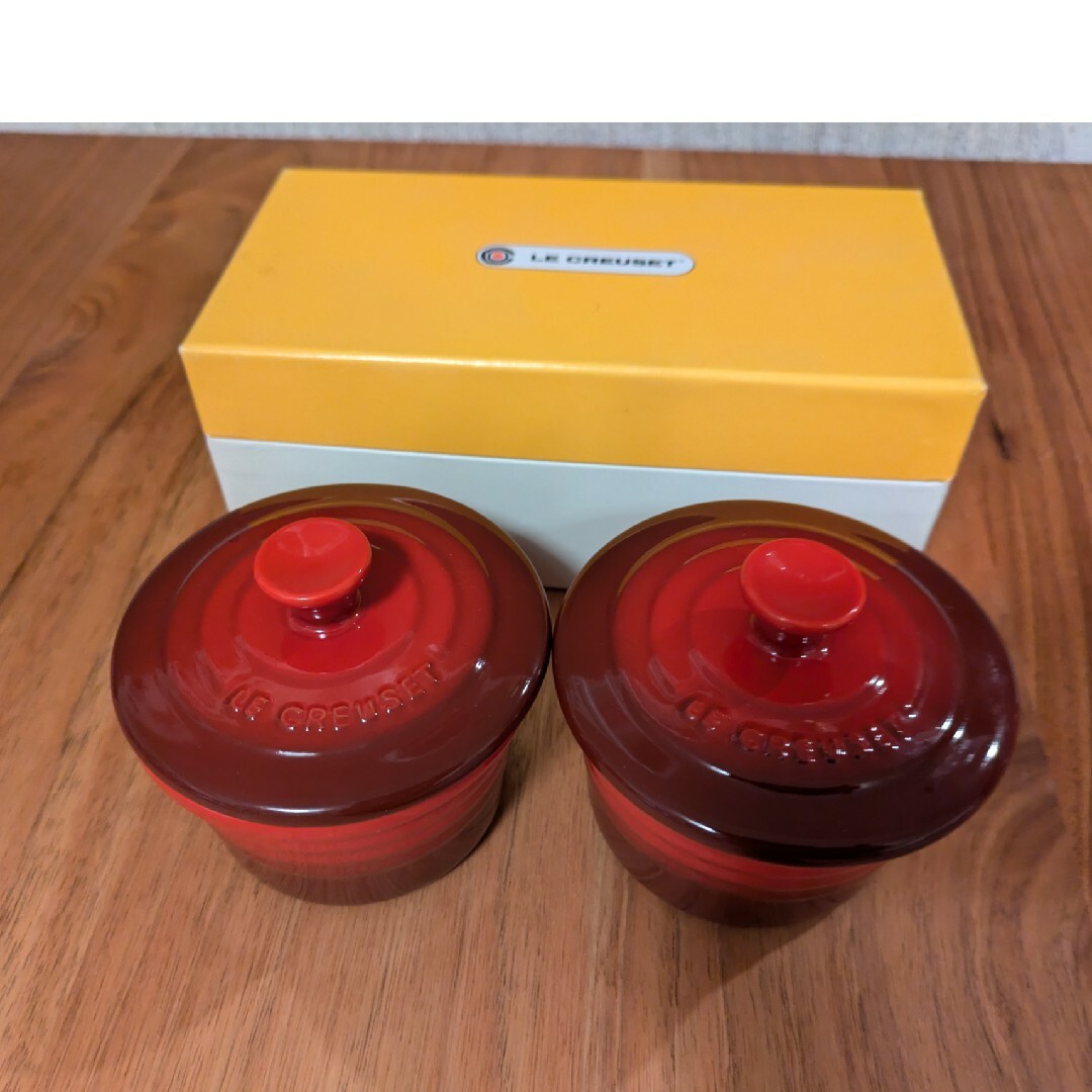 LE CREUSET - ル クルーゼ ミニココット 2個セットの通販 by Haru's