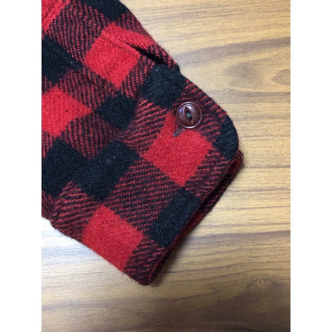 WOOLRICH - 50年代 ウールリッチ ウールシャツ バッファローチェック
