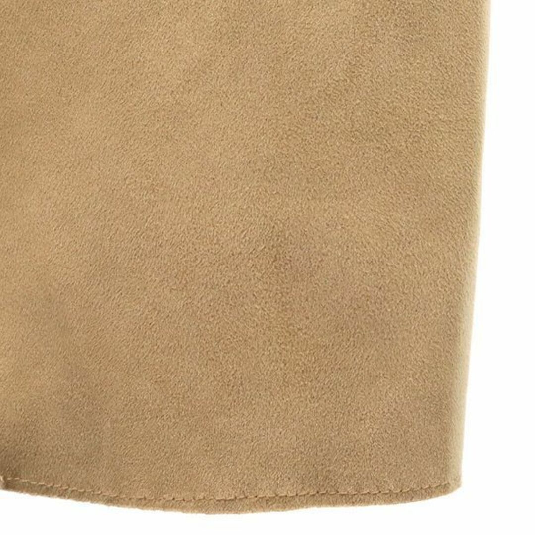 ZARA - ザラ トレンチコート XS ベージュ ZARA フェイクスエード