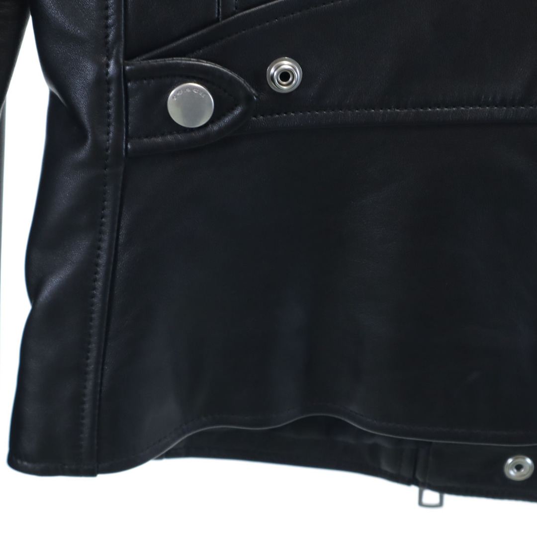 COACH - 古着 COACH コーチ 羊革 シープレザー ライダースジャケット S