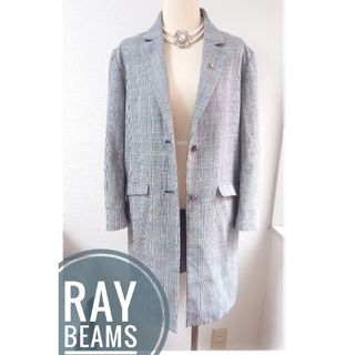 Ray BEAMS - Ray beams チェスターコート(グレー)の通販 by ミナト