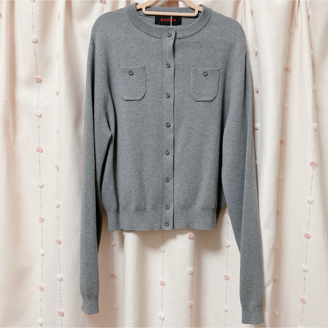 GABAN - 【新品未使用】CABaN コットンカシミヤクルーネック