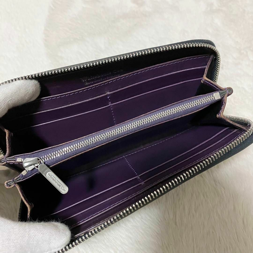 WHITEHOUSE COX - 廃盤品 ホワイトハウスコックス 長財布 ラウンド