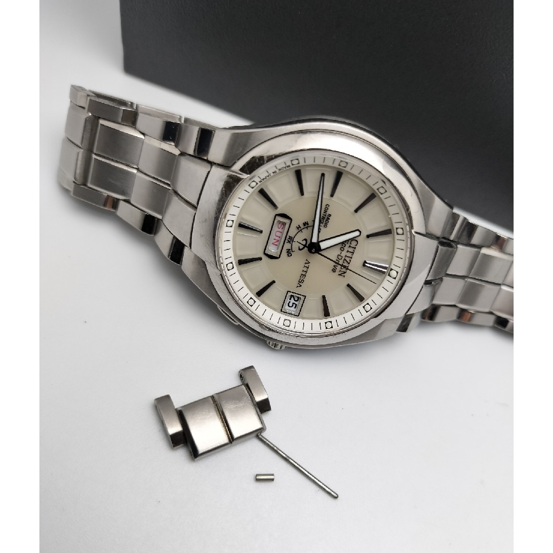 CITIZEN - 人気モデル シチズン アテッサ 電波ソーラー デイデイト