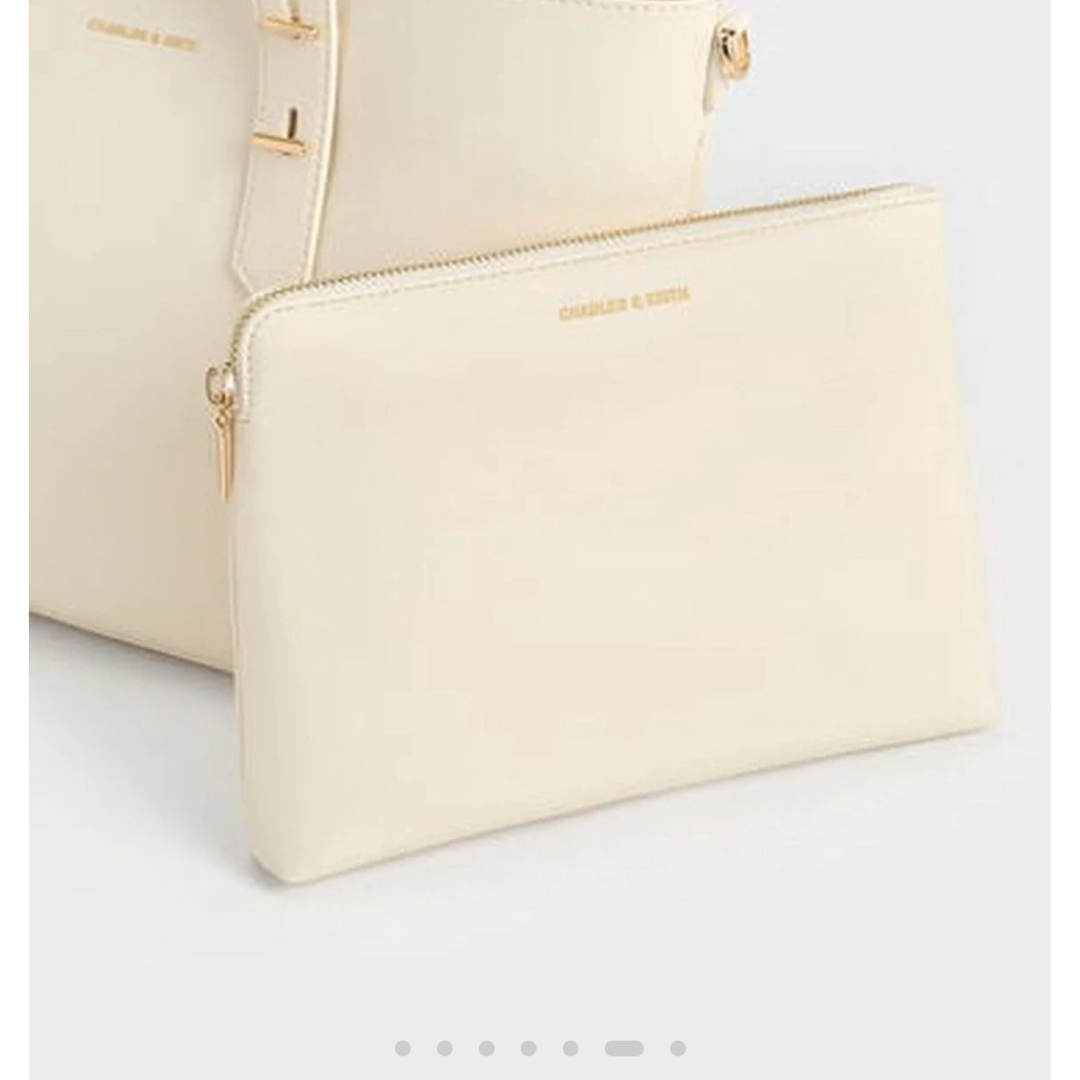 Charles and Keith - チャールズアンドキース バッグ A4サイズもOKの