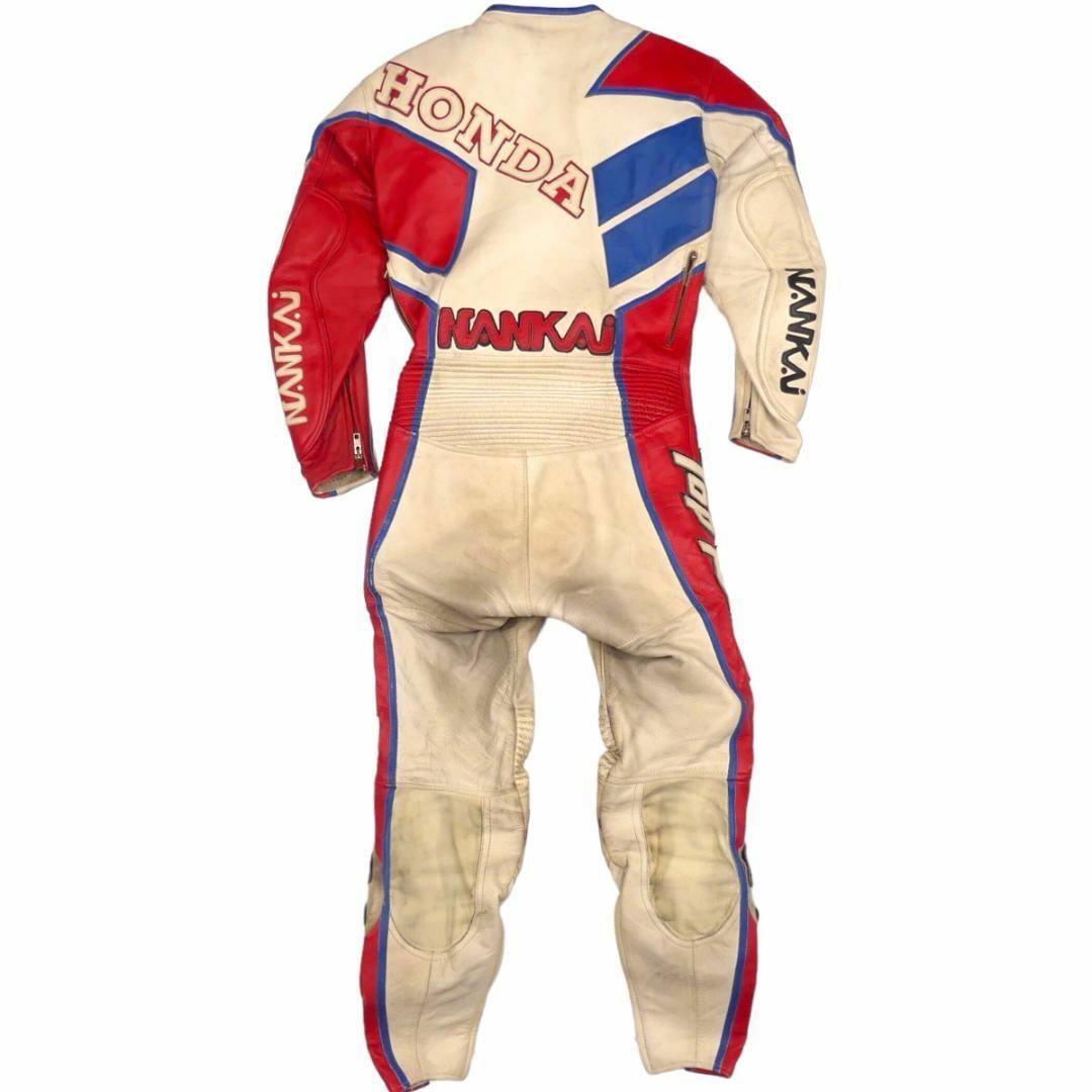 NANKAI 南海部品 レーシングスーツ メッシュ 本革 ツナギ HH9645の通販