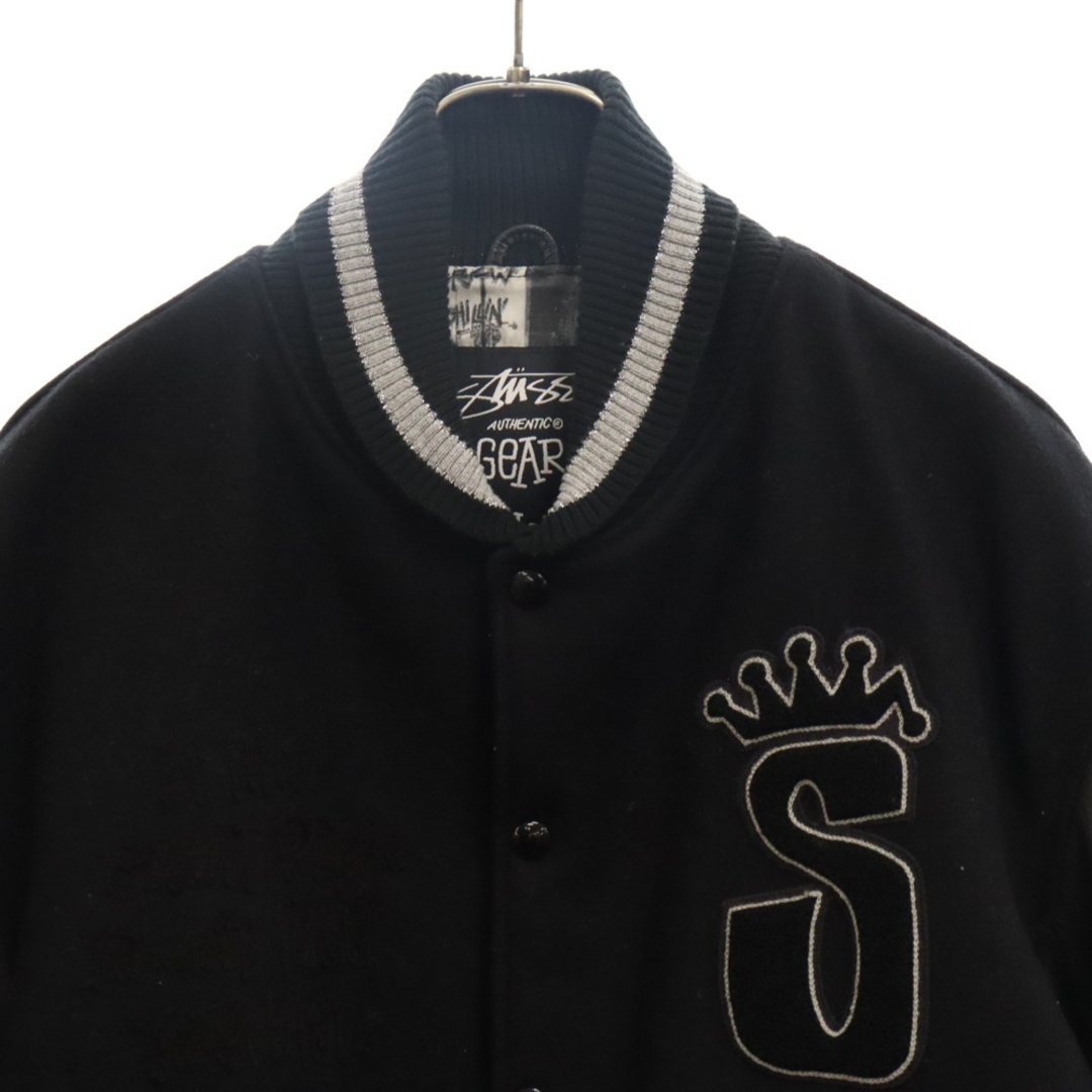 STUSSY - STUSSY ステューシー 00s 25th Anniversary VARSITY LEATHER