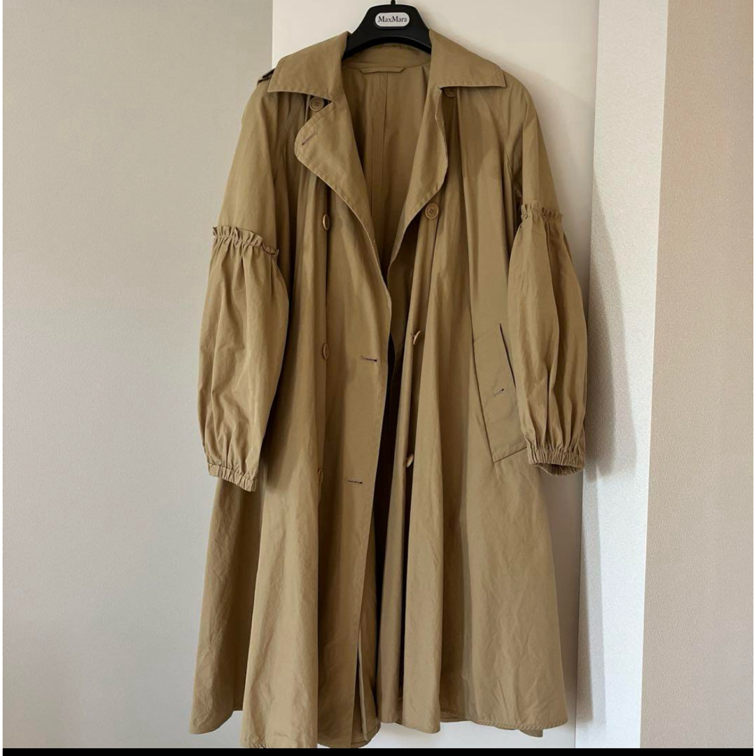 Max Mara - 白タグ最高級マックスマーラ maxmara トレンチコート 36
