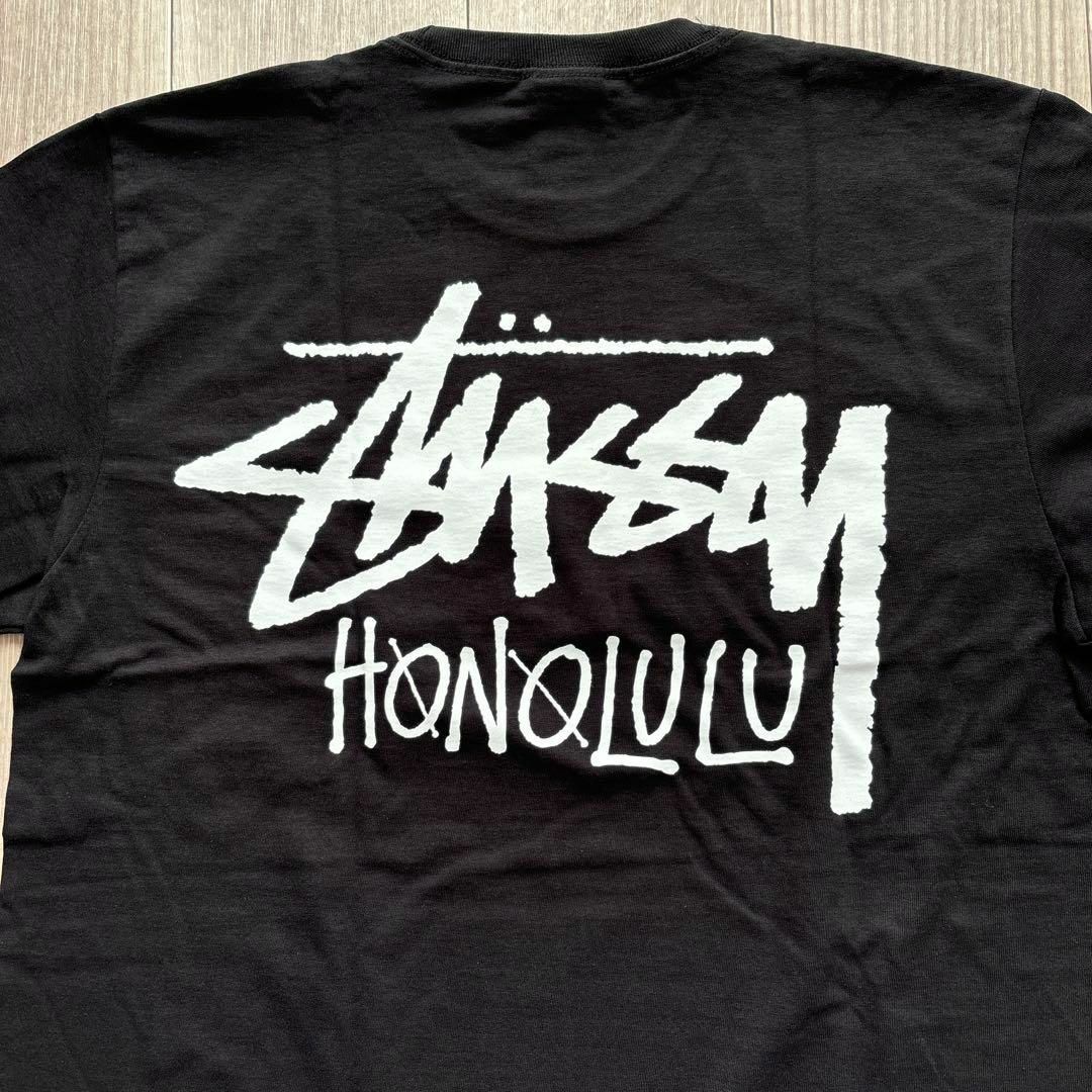 STUSSY - 新品未着用タグ付き 黒 ハワイ ステューシー HONOLULU T