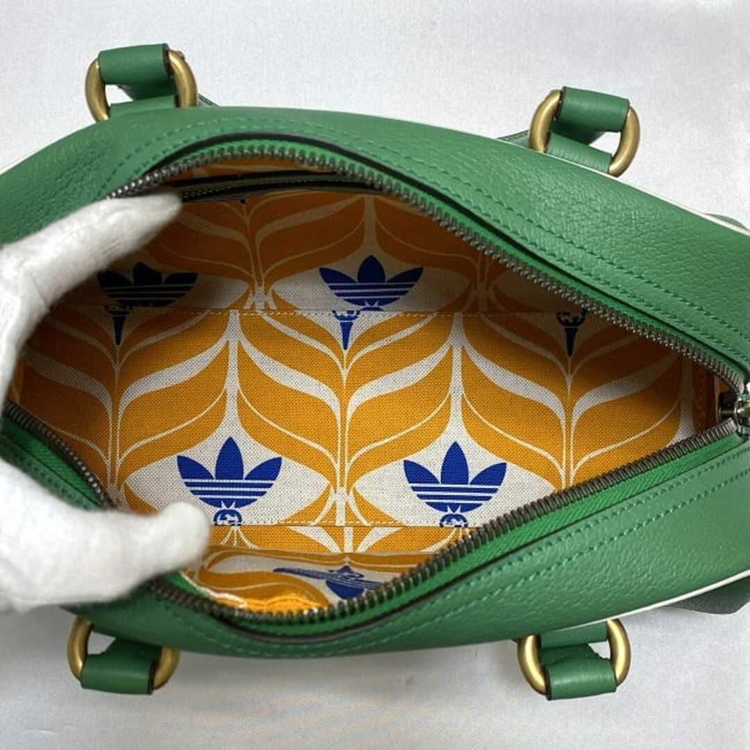 GUCCI - グッチ アディダス 2way バッグ ミニ ダッフルバッグ グリーン