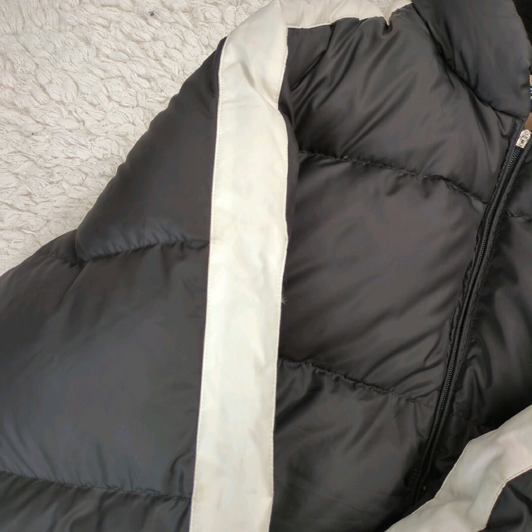 POLO RALPH LAUREN - 希少 90s POLO JEANS ダウンジャケット ライン 黒