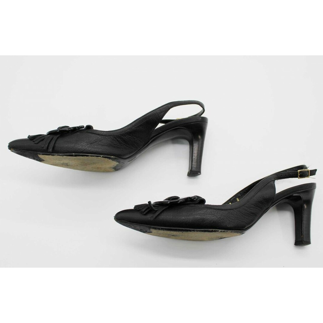 FERRAGAMO - フェラガモ バックストラップパンプス ブラック/黒