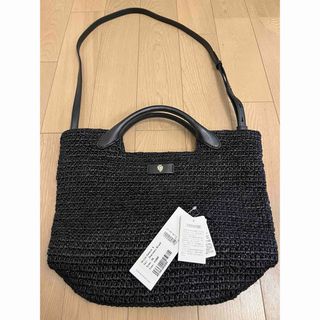 HELEN KAMINSKI - 良品 ヘレンカミンスキー かごバッグ 編み込み ロゴ
