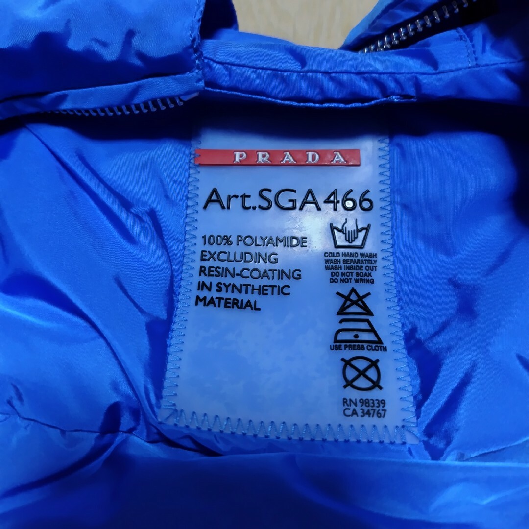 PRADA - #プラダ ウインドブレーカー ブルーの通販 by カナカナ's shop