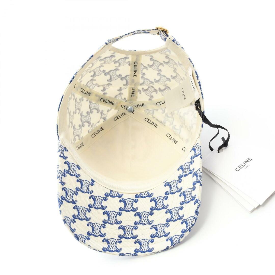 CELINE - セリーヌ CELINE トリオンフ キャップ 帽子 キャンバス
