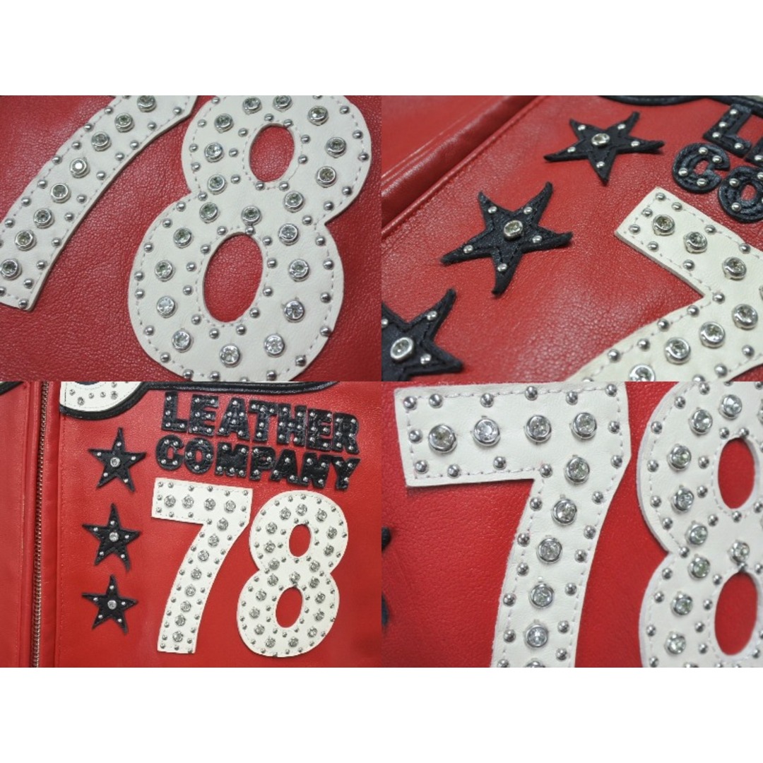 PELLE PELLE - 極美品 pellepelle ペレペレ ENCRUSTED VARSITY PLUSH