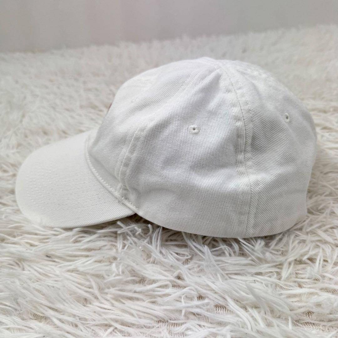 BALENCIAGA - 【人気】BALENCIAGA ベースボールキャップ ロゴ ホワイト