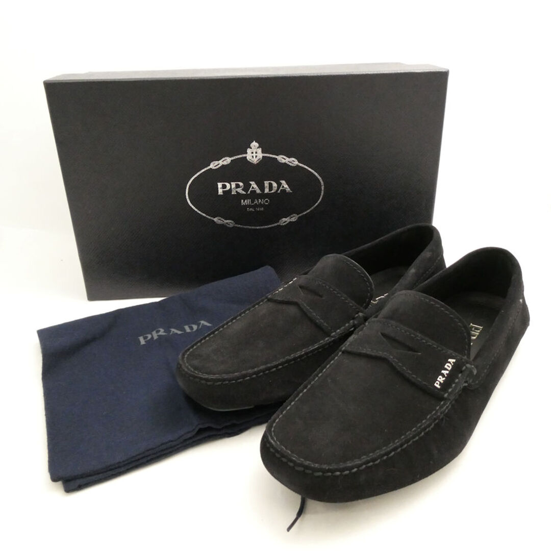 PRADA - 美品 PRADA プラダ 2DD001 ドライビングシューズ 6 25cm相当