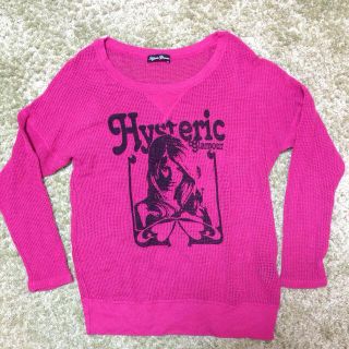 HYSTERIC GLAMOUR（ニット/セーター ・ ピンク/桃色系）のフリマ